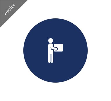 Kurye simge tasarlamak