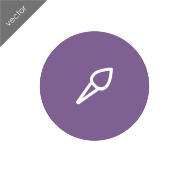 Boyama fırça simgesini