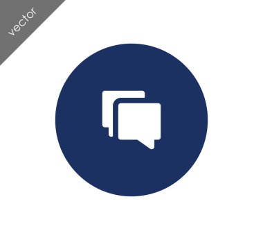 Konuşma simgesini simgeleri 