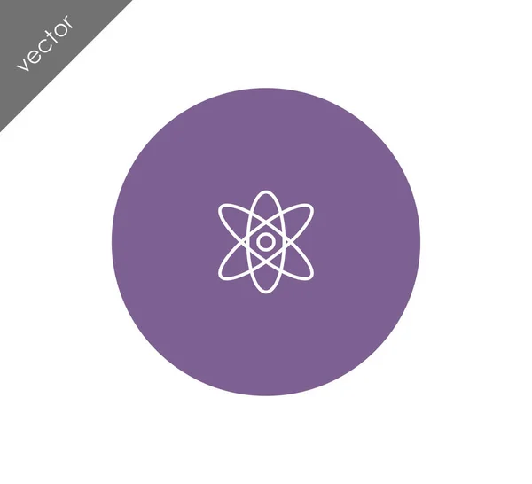Atom επιστήμη εικονίδιο — Διανυσματικό Αρχείο