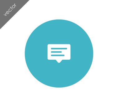 konuşma balonu simgesi 