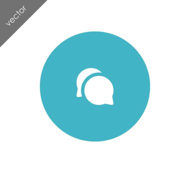 konuşma balonları simgesi 