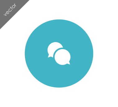 konuşma balonları simgesi 