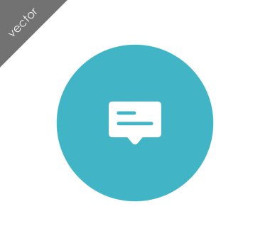 konuşma balonu simgesi 