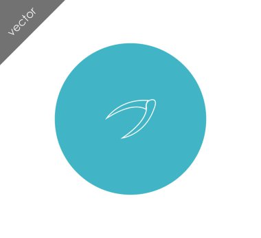 cımbız düz simgesi