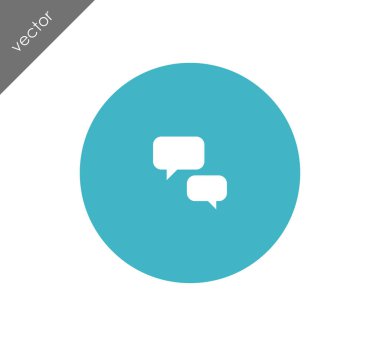 konuşma balonları simgesi 