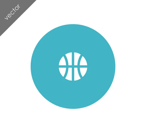 Icono deporte baloncesto — Vector de stock