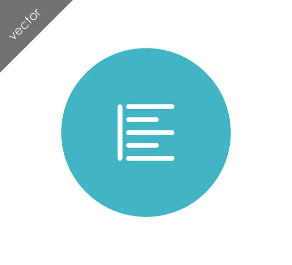 Design of Document icon — Stock Vector
