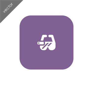 3d gözlük illüstrasyonu