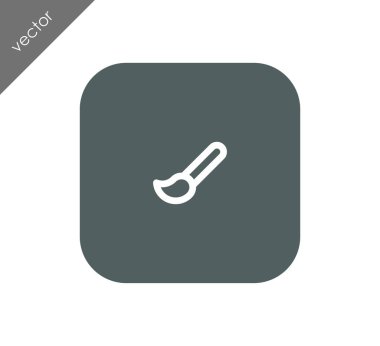 Boyama fırça simgesini