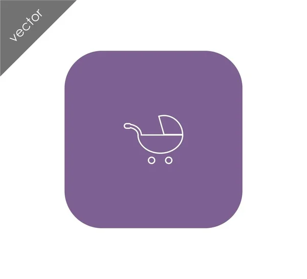 Návrh baby ikony — Stockový vektor