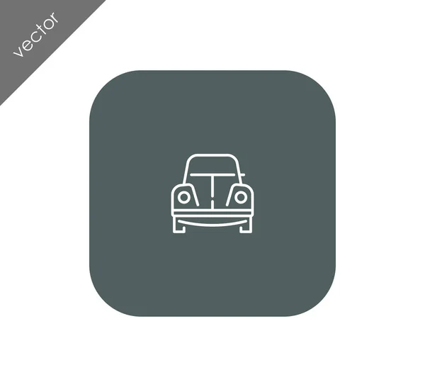 Käfer-Auto-Ikone — Stockvektor