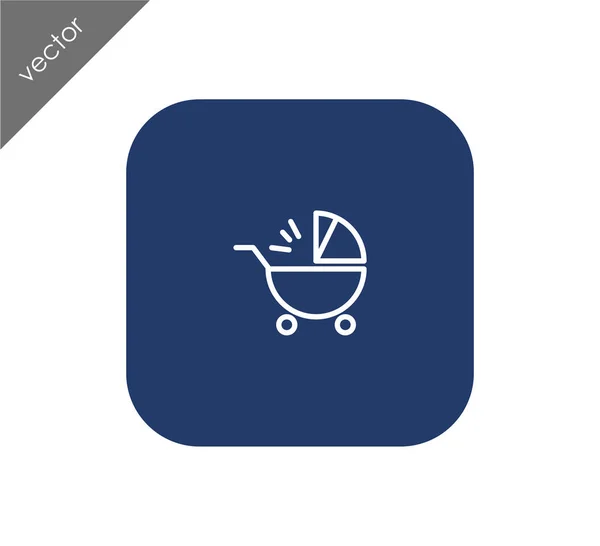 Ontwerp van baby pictogram — Stockvector