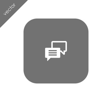 Sosyal sohbet simgesi 