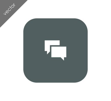 Sosyal sohbet simgesi 