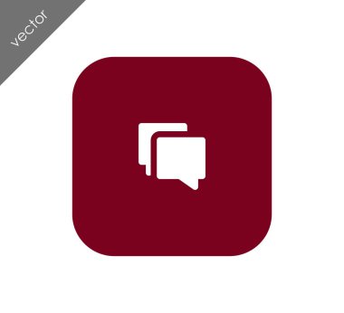 Sosyal sohbet simgesi 