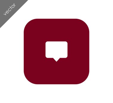 Düşünce balonu simgesinin