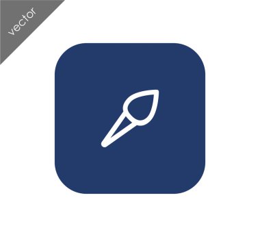 Boyama fırça simgesini