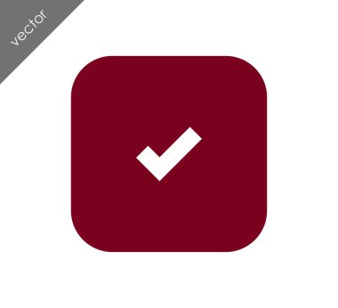 onay işareti simgesi 