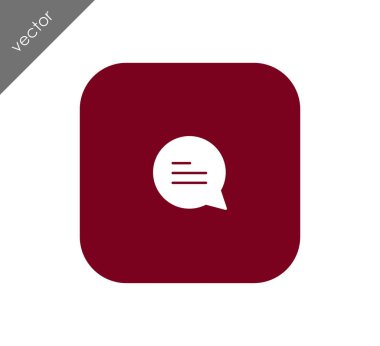 Metin balonu simgesinin