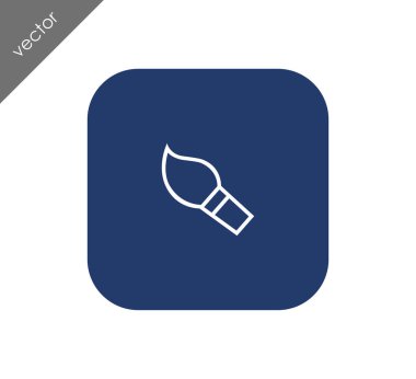 Boyama fırça simgesini