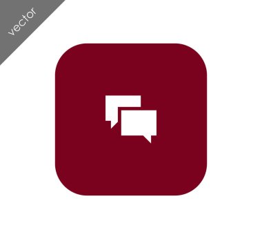 Sosyal sohbet simgesi 