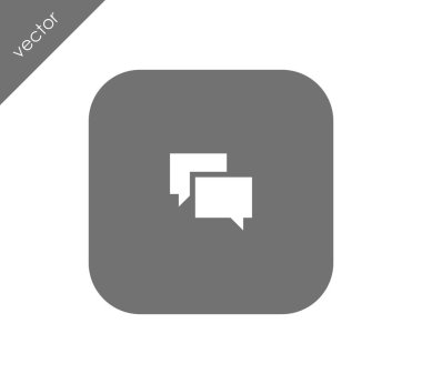 Sosyal sohbet simgesi 