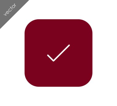 onay işareti simgesi 