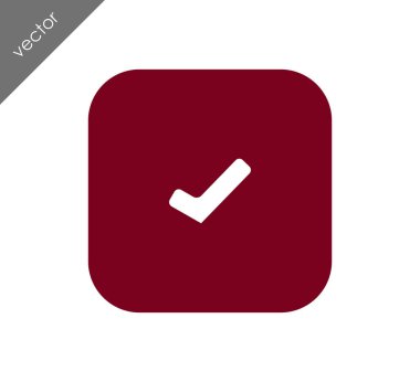 onay işareti simgesi 