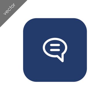 Metin balonu simgesinin