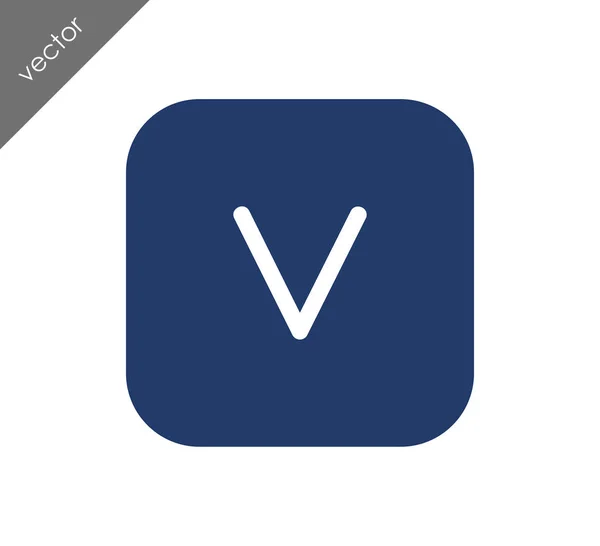 Pil symbol ikon — Stock vektor
