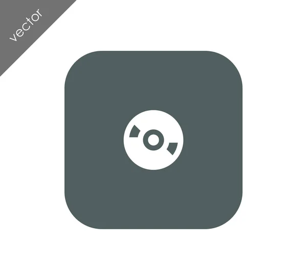 Cd-Symbol-Illustration — Stockvektor