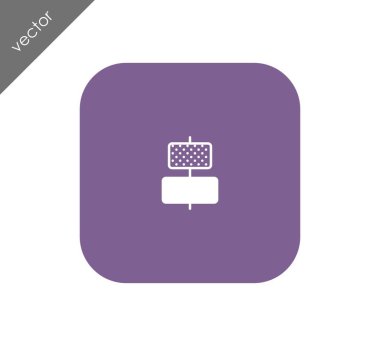 Yatay hizalama nesnelerin Merkez kutsal kişilerin resmi