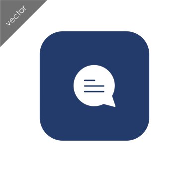 Metin balonu simgesinin