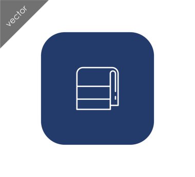  Tasarım havlu simgesinin