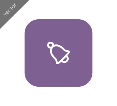 Uyarı zil simgesini