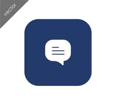 Metin balonu simgesinin