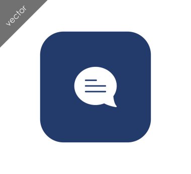 Metin balonu simgesinin