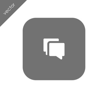 Sosyal sohbet simgesi 