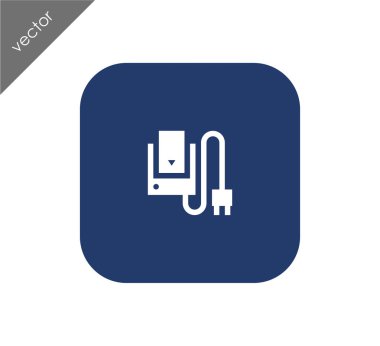 Şarj cihazı tak simgesi