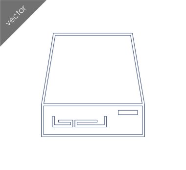 dış sabit sürücü simgesi