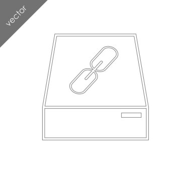 dış sabit sürücü simgesi