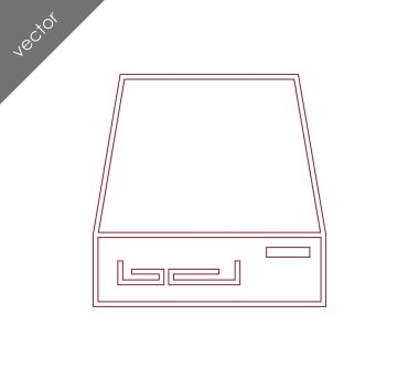 dış sabit sürücü simgesi