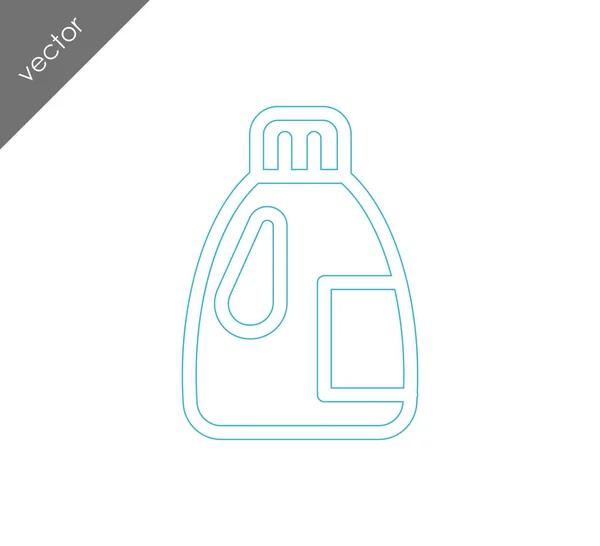 Design of bottle icon — Stock Vector