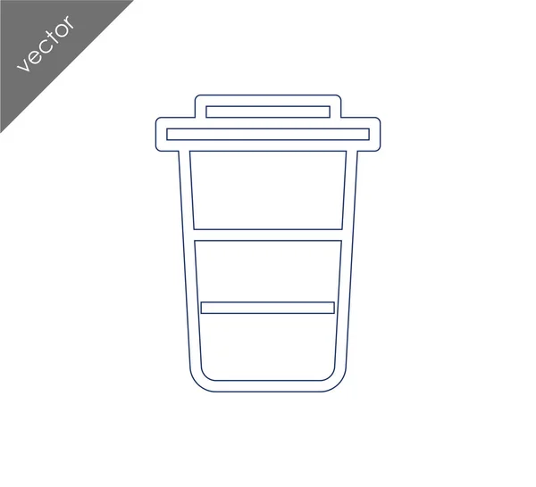 Kávéscsésze ikon — Stock Vector