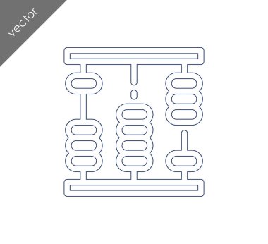 Abaküs Düz Simgesi 