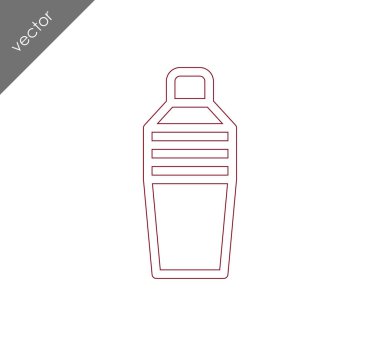 Deterjan düz şişe simgesi 