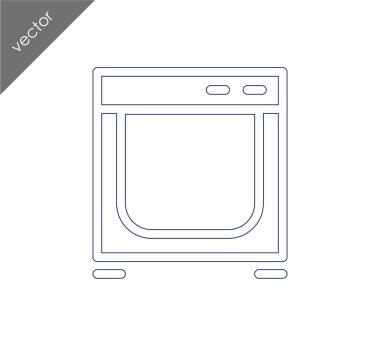 Kurutma makinesi simgesini