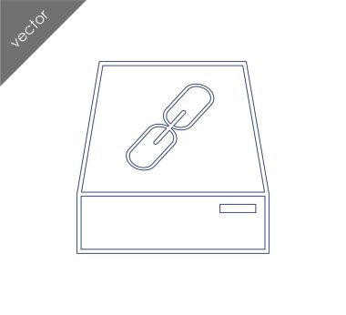 dış sabit sürücü simgesi