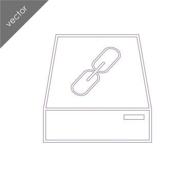 dış sabit sürücü simgesi